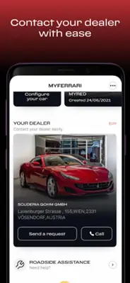 MyFerrari android App screenshot 1