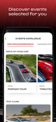 MyFerrari android App screenshot 2